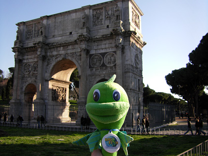 Felix at Arco di Costantino